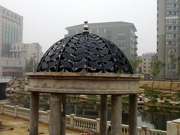 铁艺凉亭 花园 广场 景观遮阳凉亭
