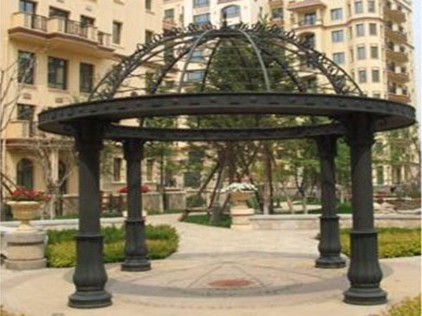 铁艺凉亭 花园 广场 景观遮阳凉亭