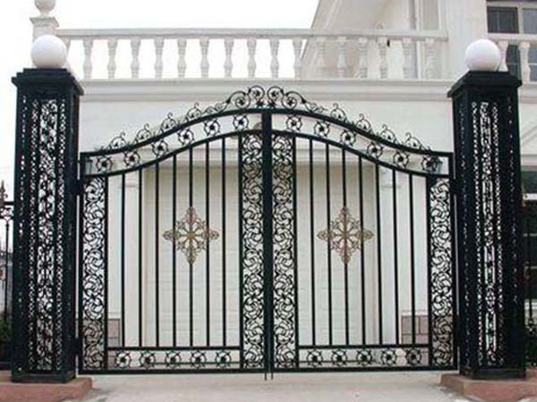 铁艺大门 简约 别墅 庭院铁艺大门