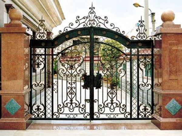 铁艺大门  别墅 庭院 创意铁艺大门