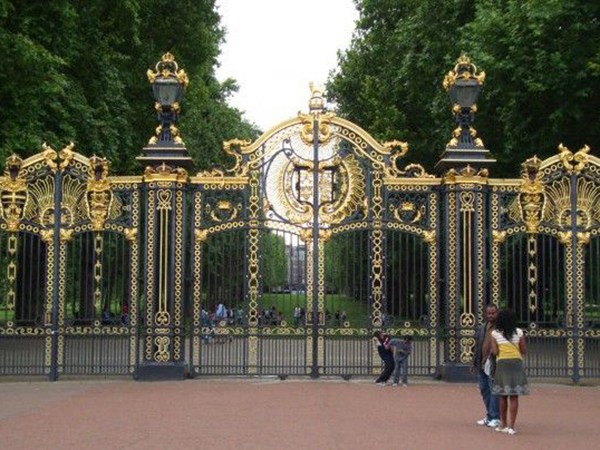 铁艺大门 景区 公关 高档大气铁艺门