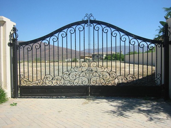 铁艺大门 简约 欧式 别墅 庭院铁艺大门